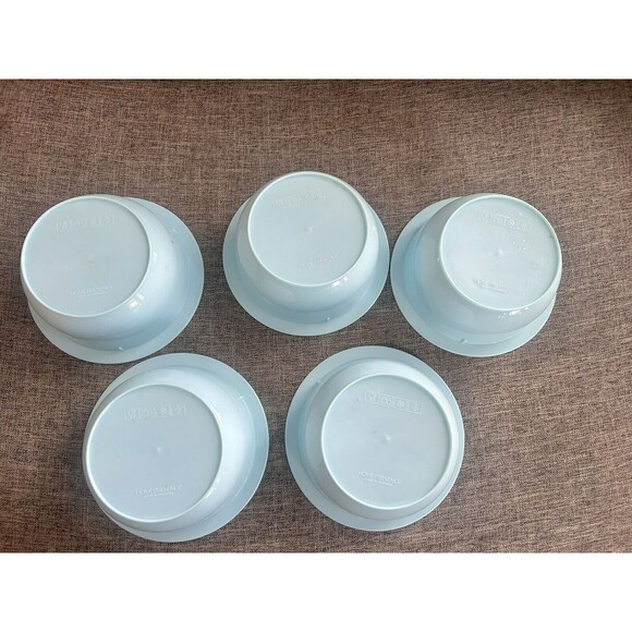 2005 Hello Kitty Bowls Set of 5 Light Blue - Picture 2 of 5